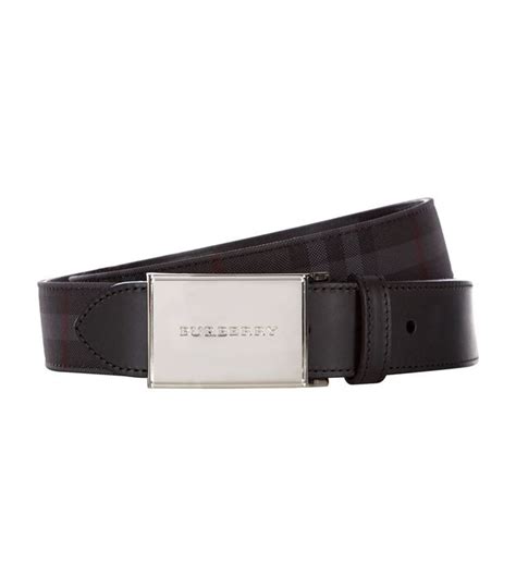 checkered belt buckle burberry|Burberry belt with horse buckle.